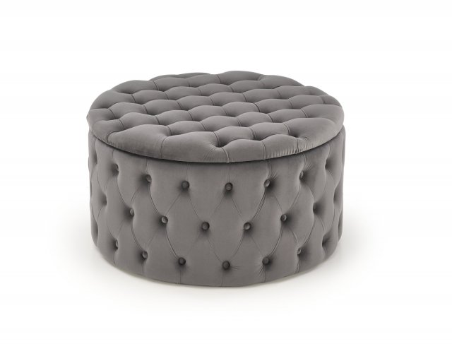 NUNEZ pouffe color: grey