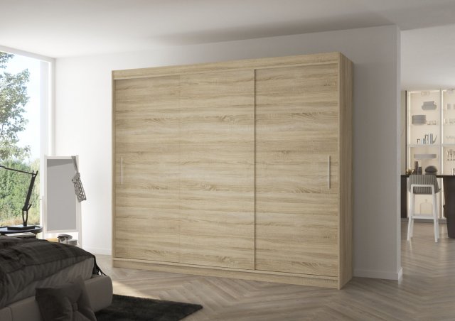 Antos 250 Sonoma Schwebetürenschrank