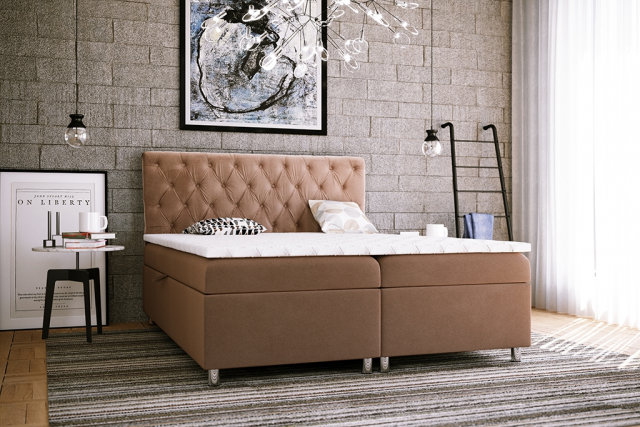 QUEEN 140x200 Continental bed