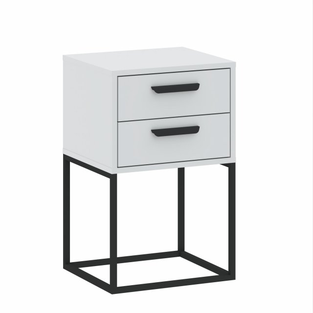 NEW-Trend 9 Bedside,white