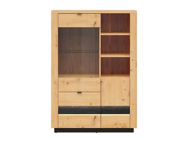 Ostia REG1D1W2S/15/10 Glass-fronted cabinet