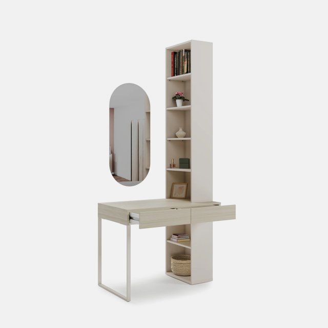CHARLIE CH-22 Desk with shelf and mirror