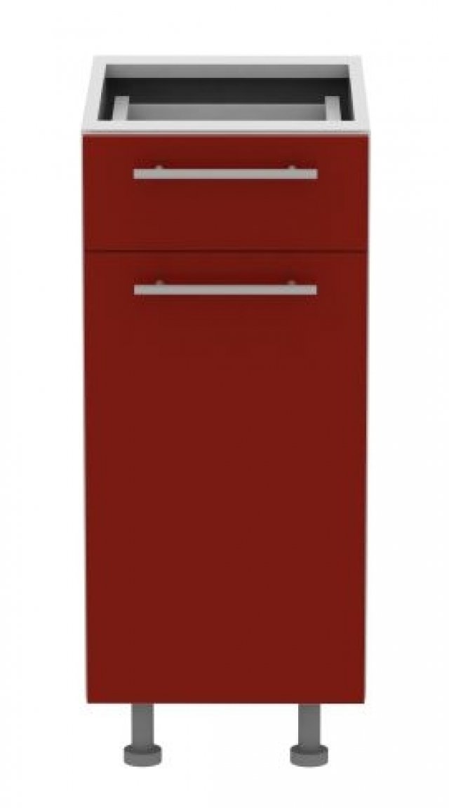 Standard D1D1S35 L/P 35 cm Акрил глянцевый Напольный шкаф