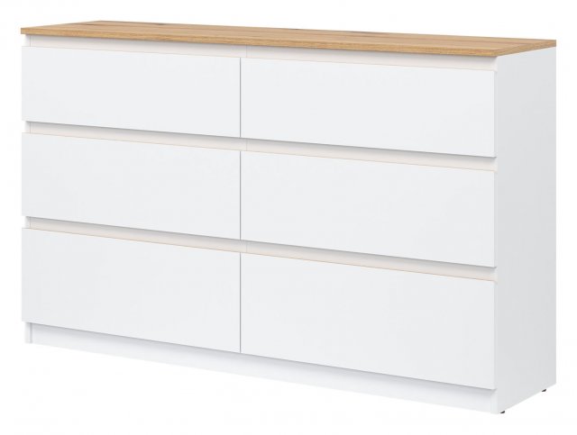 RM- 03 Chest of drawers White/evoke