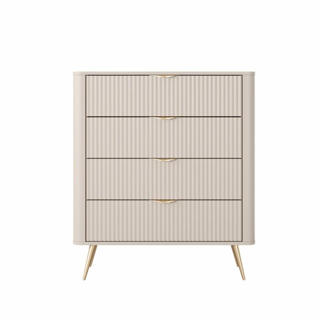 Lante L 4S Beige Chest of drawers