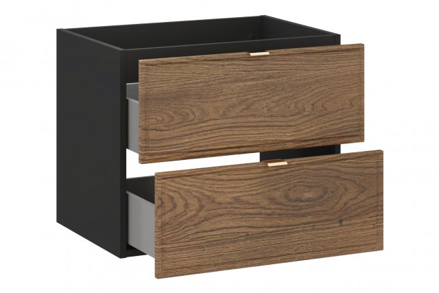 Talia-Casella 82-60-46-2S Waschbeckenunterschrank 60 cm 2 Schubladen