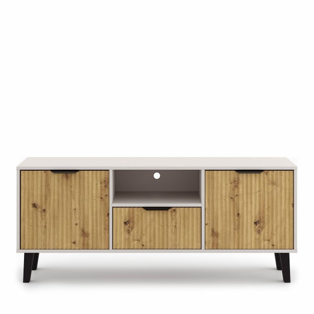 Borg-Duo SZFK_RTV_2D1S RTV-Schrank,Kaschmir/Eiche artisan