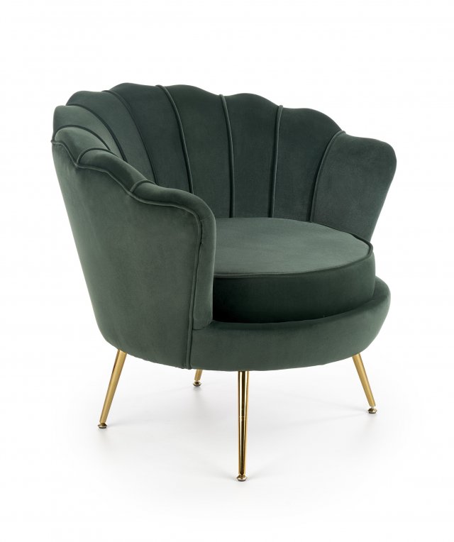 V-CH-AMOR Armchair (Dark green)