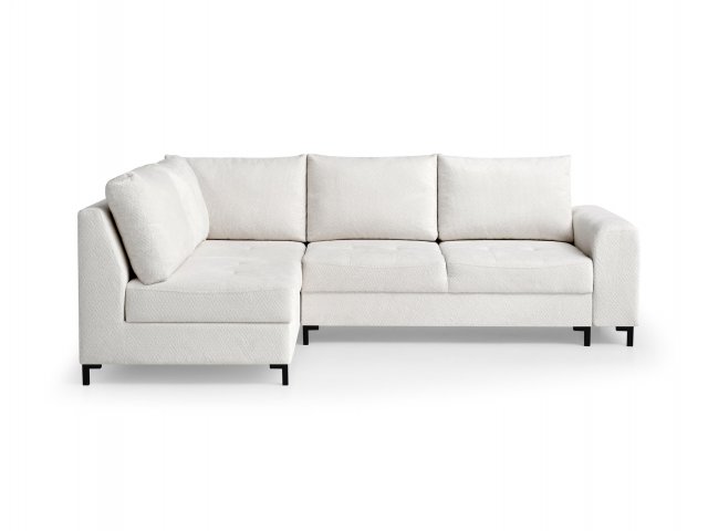 BRANDO L NAR Corner sofa with pouf