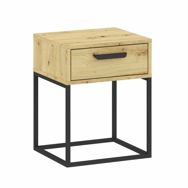 NEW-Trend 3 Bedside,artisan oak