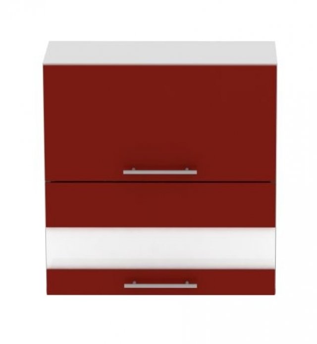 Standard WK1D1S70 70 cm Gloss acrylic Horizontal wall cabinet/glass door