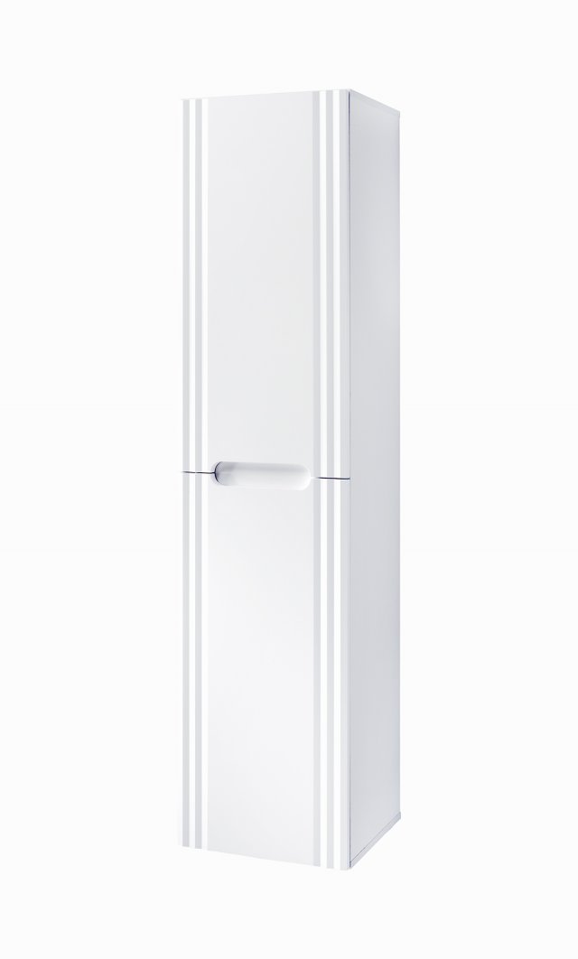 FIJI WHITE 80-01-D-2D Kõrge vannitoakapp