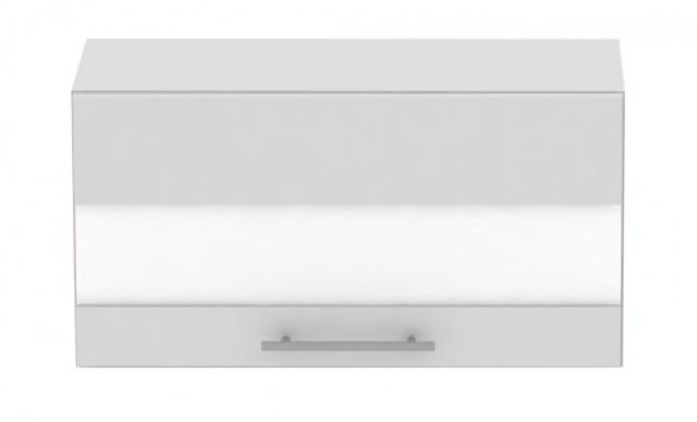 Standard WK1S70 70 cm Lamināts Sienas skapītis ar stikla durtiņu