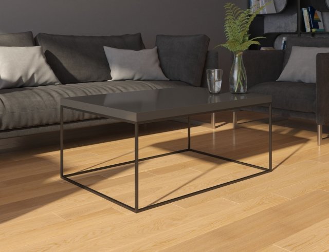 Wertiko 45x100x60 Diivanilaud Black gloss