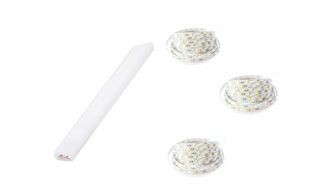 BED LED 3x L-1200 1x L-1260 - white apgaismojums gultai BC-02