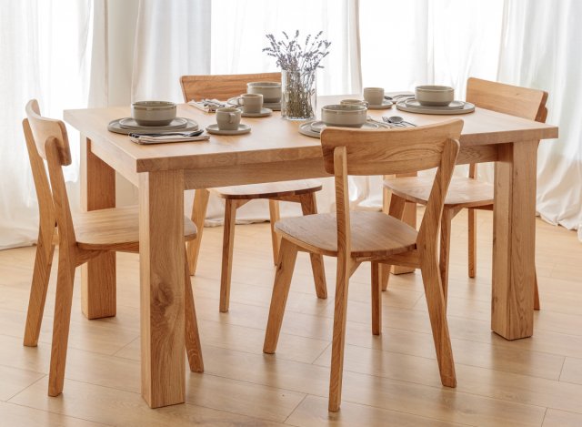 Lanciano 140-230 Extending dining table,oak