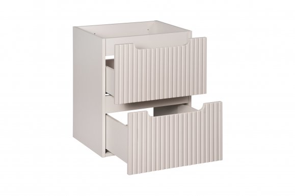 Nova-Cashmere 82-50-2S Шкаф навесной для ванной под раковину,50 cm