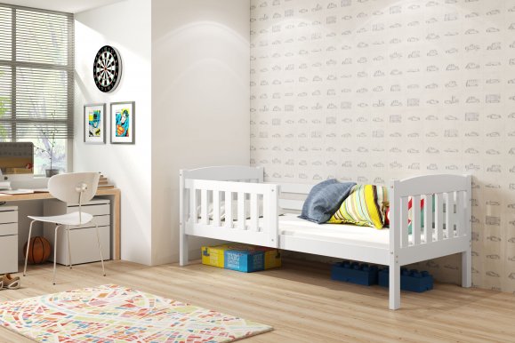 Cubus 1 Lastevoodi 160x80 valge (ei pesukast)