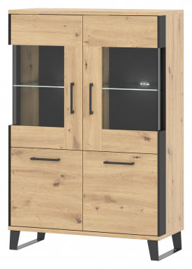 LOFT+ LT5 D4 Glass-fronted cabinet