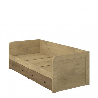 Denzel LOZ2S/90 Bed with two drawers
