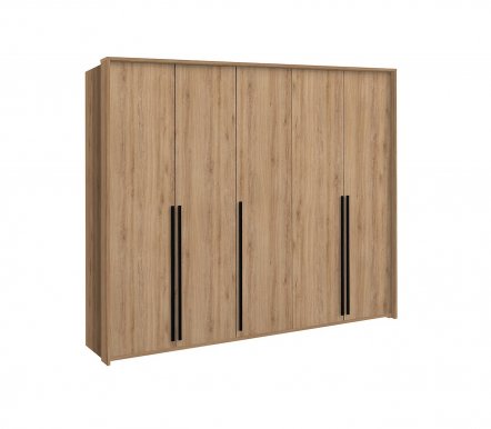 Genua 255 SZF Wild oak Kleiderschrank