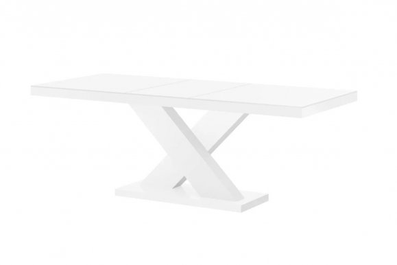 Xenon Pikendatav laud (Valge läikiv/Top valge matt)