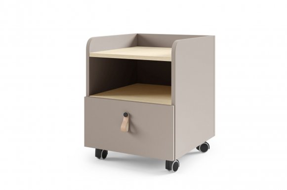 Solerno SA17 Porcini Rolling container with 1 drawer