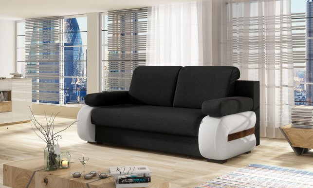 LA-12 Sofa (Sawana 14/Soft 17 black/white)