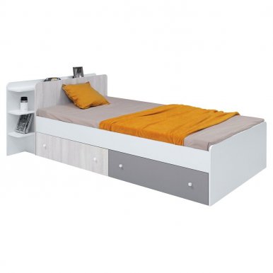 COMOSystem 12 L/R 90x200 Voodi pesukastiga