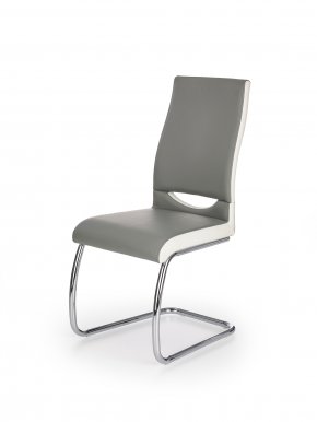 K259 стул серый/белый