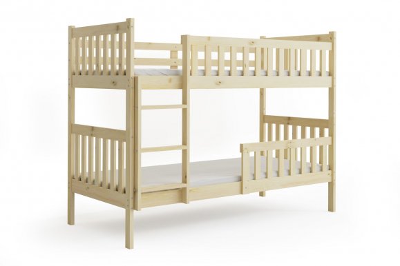 Cubus 2 Etagenbett Hochbett 200x90 mit 2 Matratzen,Kiefer