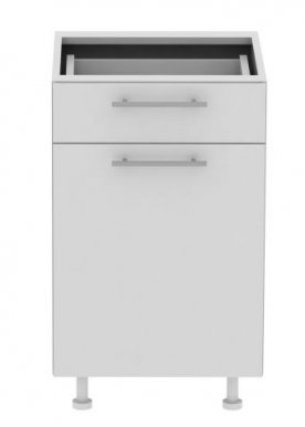 Standard D1D1S50 L/P 50 cm Laminat Base cabinet