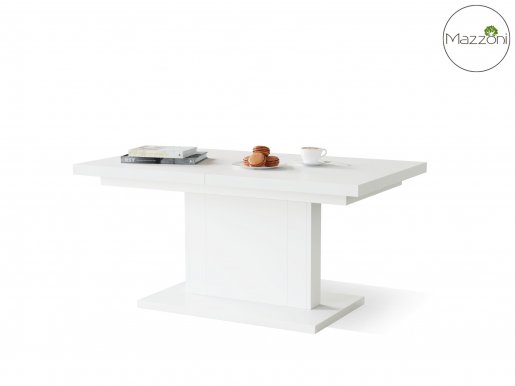 MAZZONI Extendable table transformer (white mat) 