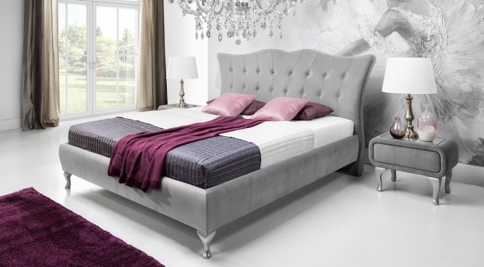 Elegance Princessa 180 Двуспальная кровать с основанием для матраса