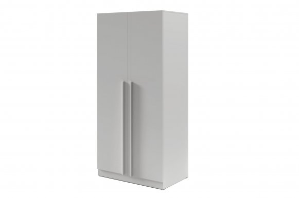 BRG SZF-3 Kleiderschrank,Platingrau