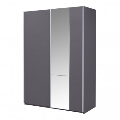 Bastia 150 Sliding door wardrobe (graphite)