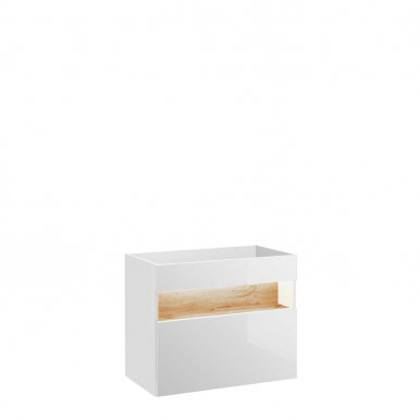 Bagama 821 Шкаф навесной для ванной под раковину (white)