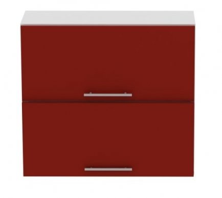 Standard WK2D80 80 cm Gloss acrylic Wall cabinet