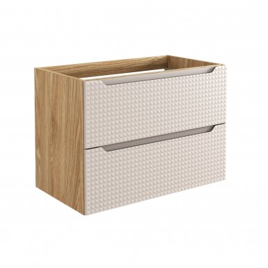 Luxor Beige 82-80-2S Cabinet Under Washbasin 80cm