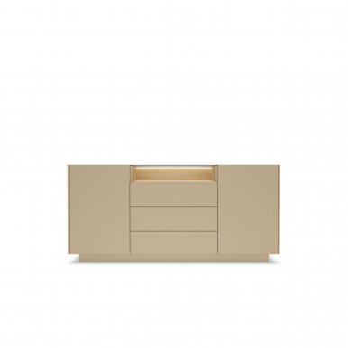 HARD C Chest of drawers,Cocao/Cremona Oak