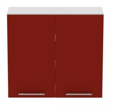 Standard WO2D80 80 cm Gloss acrylic Wall cabinet w dish drainer