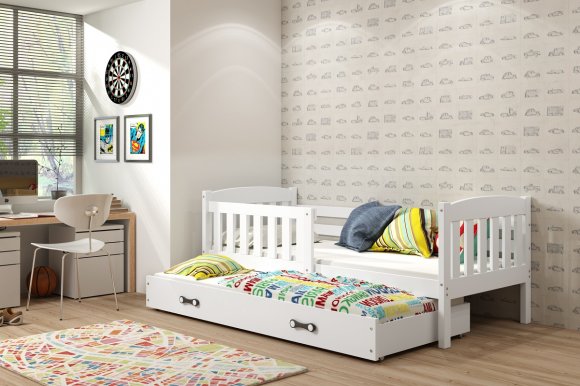 Cubus 2 Lastevoodi 190x90 valge