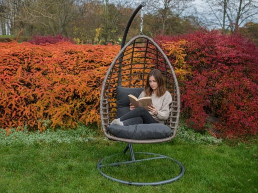 PIATTO LO.015.001 brown, patchy Подвесное кресло с подушками