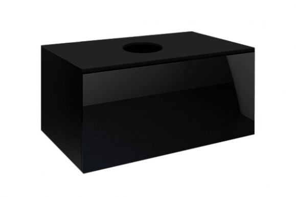 Furnitech MODE 60 Valamukapp black/black gloss