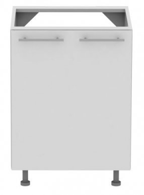 Standard DZ2D60 60 cm Laminat Sink base cabinet