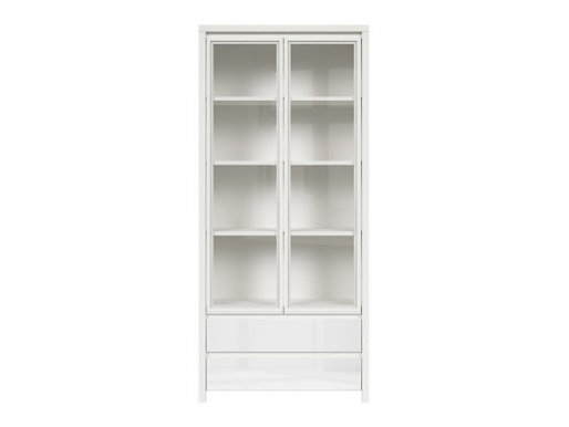 Kaspian REG2W2S Gloss Glass-fronted cabinet