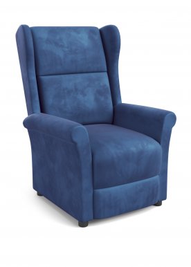 AGUSTIN 2 recliner, color: dark blue