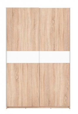 F27 SZF/125/195/3-DSO/DSO/BI oak sonoma/oak sonoma/white Liugustega kapp