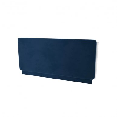 CP- 12 Upholstered headrest 140 for CP-01 (Blue with grey shelf)