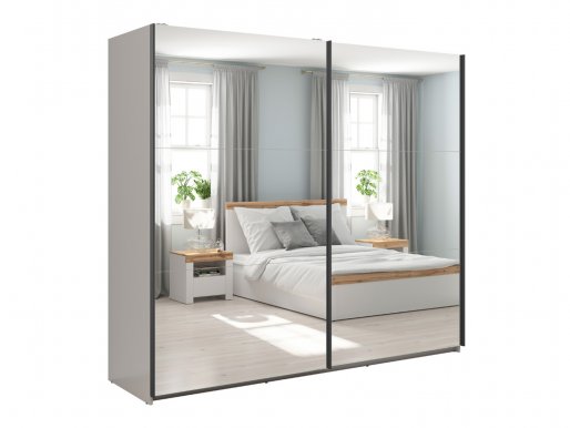 Version- Tetrix SZF/220/2M Schwebetürenschrank mit Spiegel